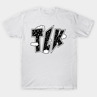 TLK Studio Space Style (White & Orange) T-Shirt